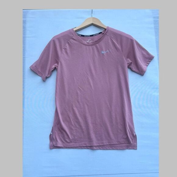 Nike Breath Tailwind Crew Shirt Women's Short  Sleeve Running Dri-Fit  size S - Picture 1 of 6